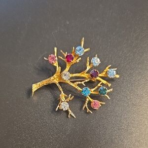 Vintage Sara Coventry Tree of Life Brooch